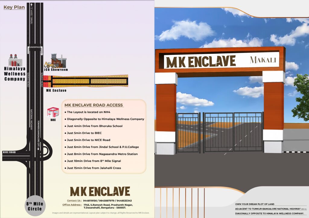 MK Enclave Maakli housing development interior.