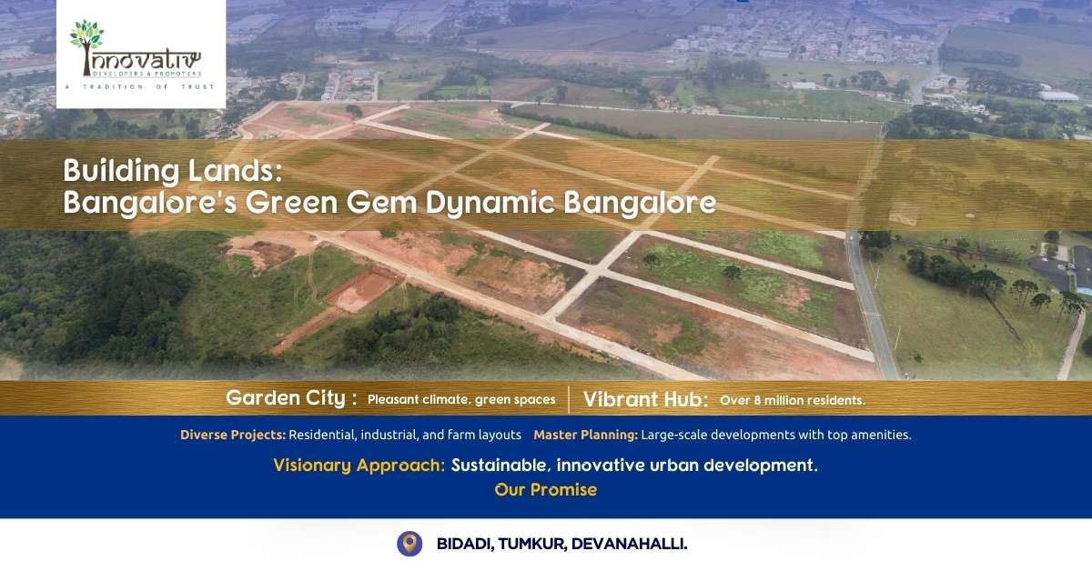 Exploring residential, industrial, and farm land layouts in Bangalore.