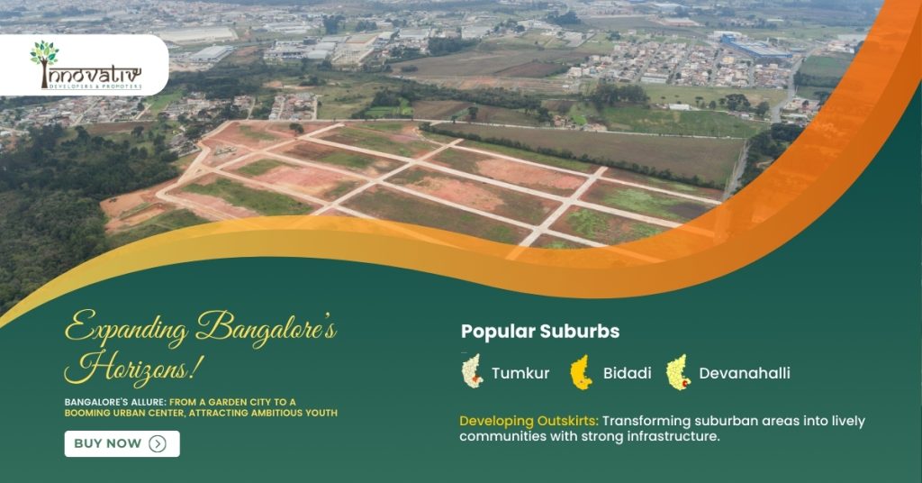 Developing Bangalore's outskirts and expanding horizons.
