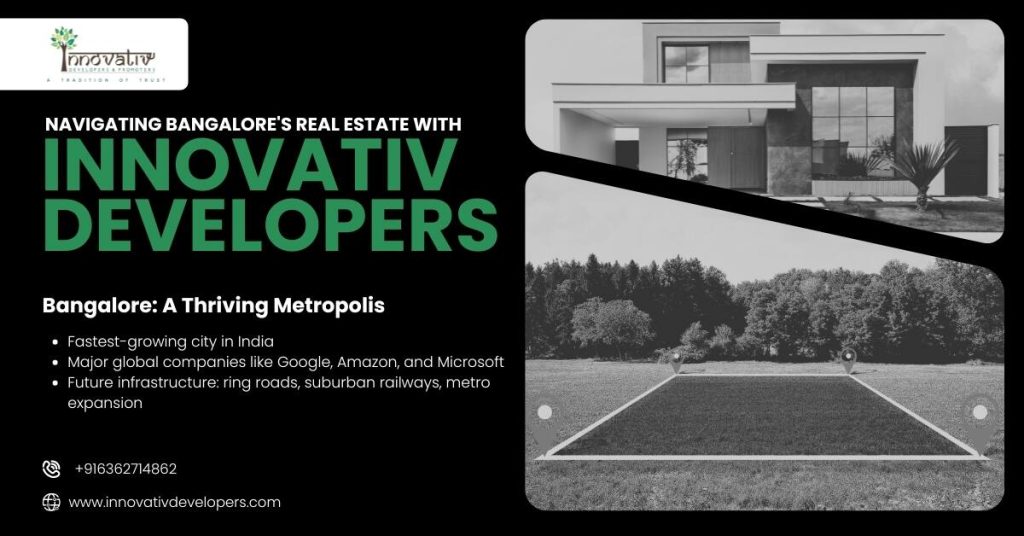 Bangalore real estate insights from Innovativ Developers.
