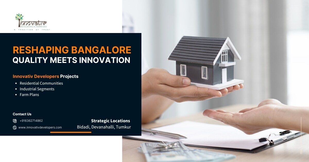 Reshaping Bangalore lands with quality and innovation.