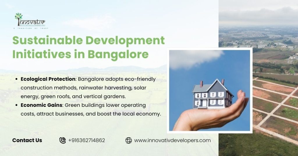 Sustainable development initiatives in Bangalore.