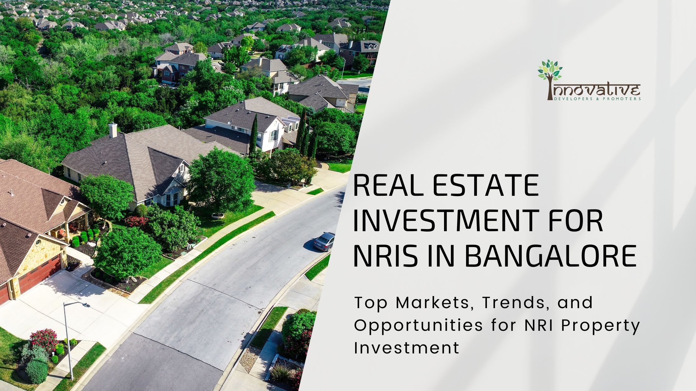 real estate investment for NRIs in Bangalore
