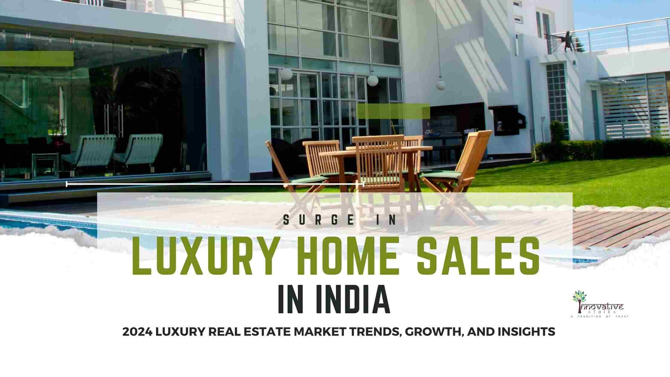 luxury home sales surge