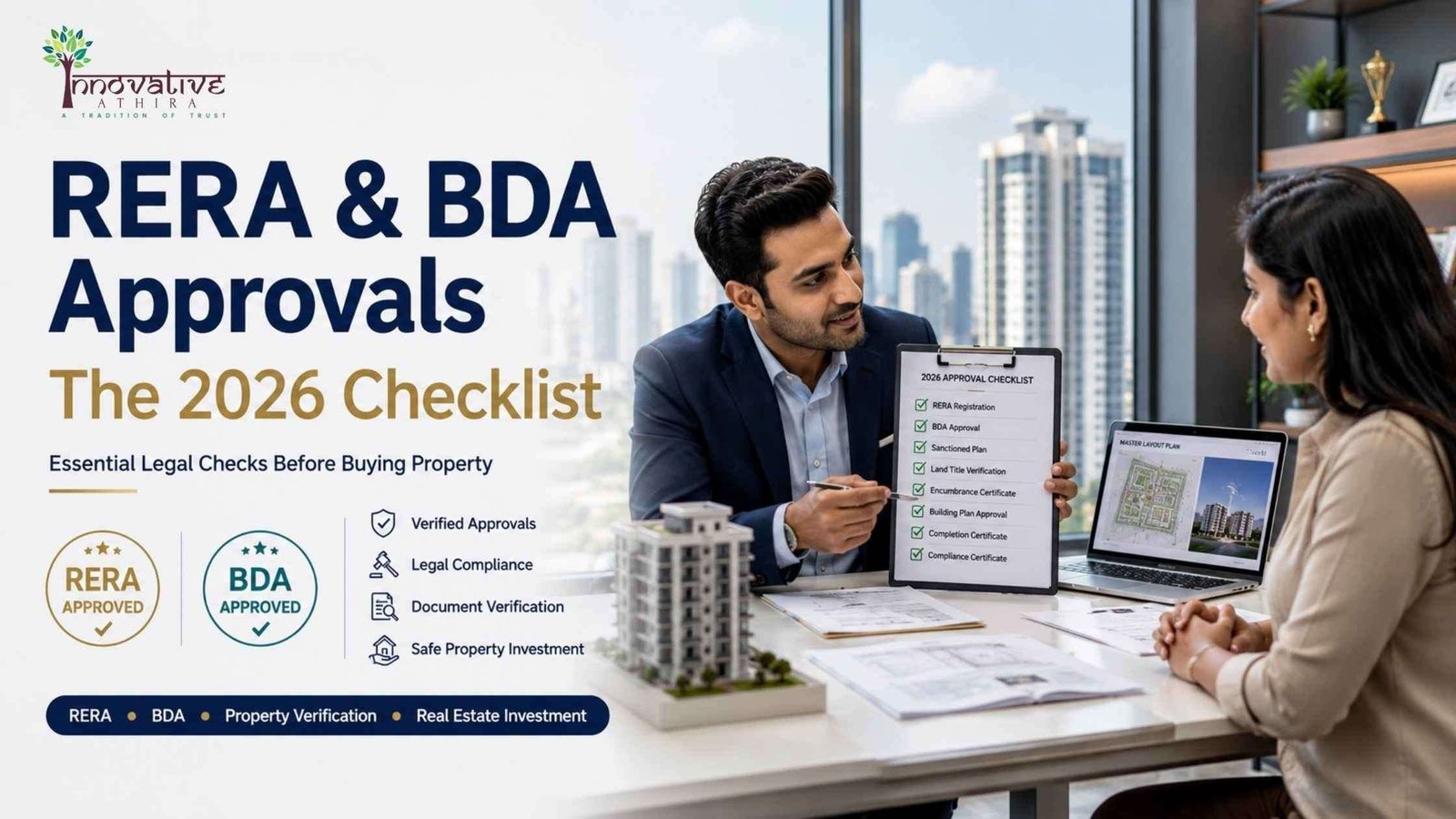 BDA Approved Plots Checklist 2026 | Innovative Developers
